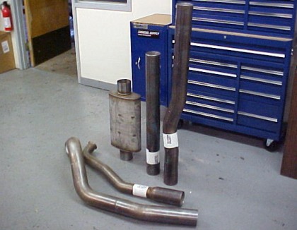 STAINLESS STEEL 4 inch C/K Performance Exhaust System