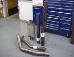 STAINLESS STEEL 4 inch C/K Performance Exhaust System